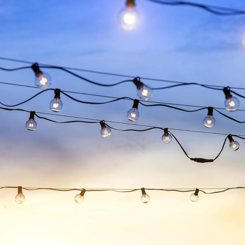 2‑Pack 50FT G40 LED String Lights