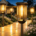 8‑Pack Solar Garden Pathway Lights