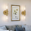 Gold Battery‑Operated Wall Sconces