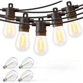 150FT Black Commercial LED String Lights